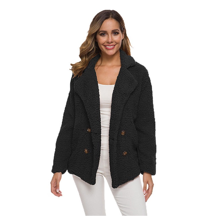 Women's cashmere warm coat