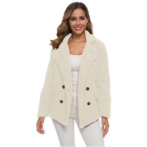 Women's cashmere warm coat